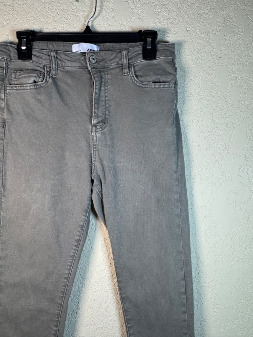 Vervet Gray Mid Rise Skinny Jeans Size 30 Stretch Denim Pants - Picture 4 of 15